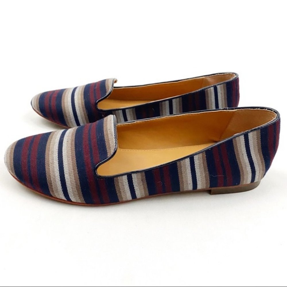 J.Crew Striped Cora Shoes
